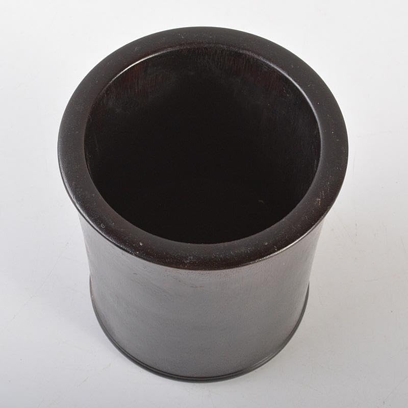 中国 書道具 唐木紫壇製 筆筒 N 6375E 中国 書道具 唐木紫壇